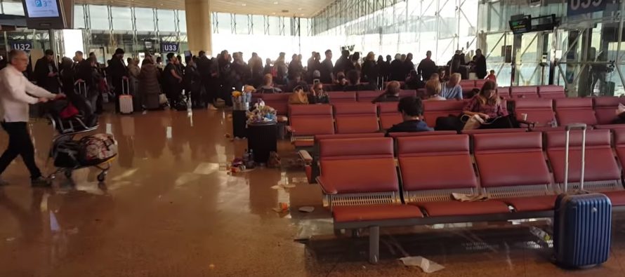 Espanja, Barcelona: Siivoojat menivät lakkoon – lentokenttä täyttyi hetkessä roskasta + Järkyttävä VIDEO!